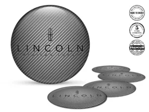 Lincoln Radaufkleber Logo Harzgewölbtes Design